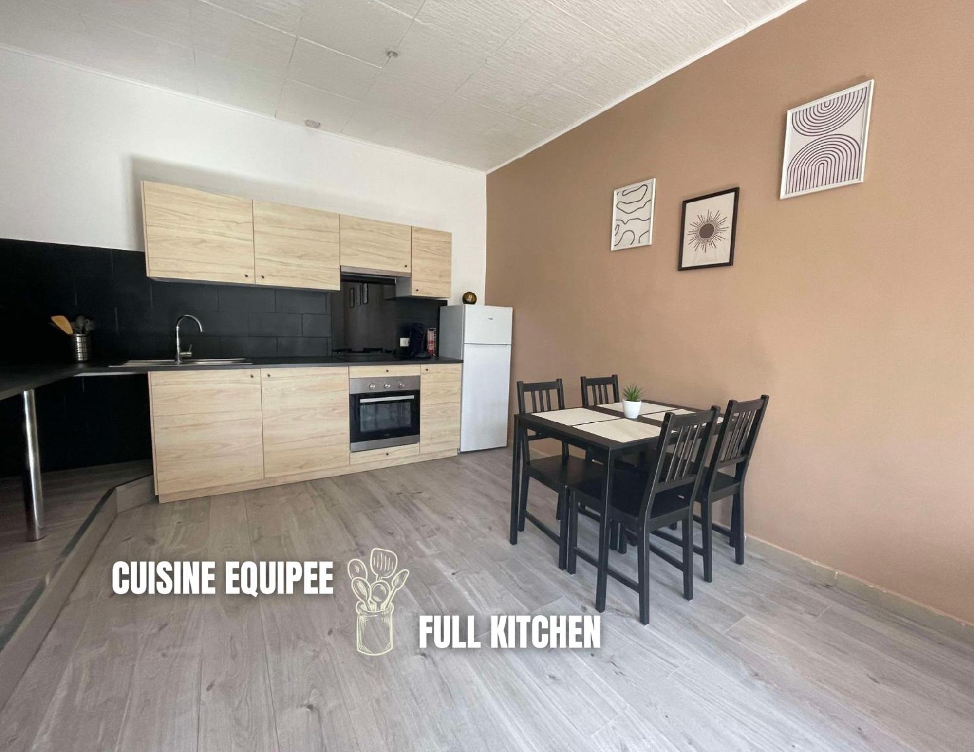 Marseille Centre - Wifi - Lave Et Seche Linge - Calme - Cuisine Apartamento Exterior foto
